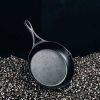 Black 2 Piece Lightweight Cast Iron Skillet Set -  Made in USA