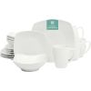 White Square Porcelain Dinnerware Set