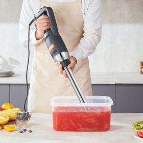 Commercial Immersion Blender 350W Heavy Duty Hand Mixer For Soup Sauces (red: Blue)