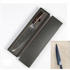 Slicing Knife Chef's Multipurpose Knife Cooking Knife (red: Knives and heel-1 sets)
