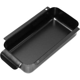 Grill Drip Pan,Grease Catcher Pan Compatible With Char-Broil, Black Steel Grease Pan Accessories For Most Charbroil Gas Grills (red: Black)