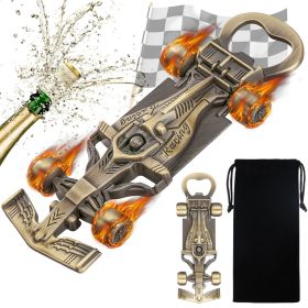 Exquisite Racing Bottle Opener,Meticulously Designed And Made Of Durable Materials, Perfect For Opening Bottles During Sports Events, Parties, Or (red: Bronze)
