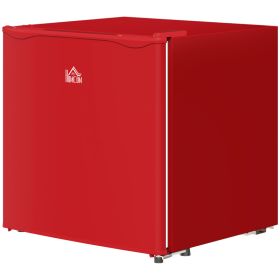 1.1 Cu.Ft Countertop Mini Freezer, Compact Upright Freezer with Removable Shelves, Red (red: Red-510x465x530 mm)