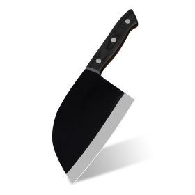 Household Chinese Kitchen Stainless Steel Butcher Knife (red: Bright Butcher Knife)