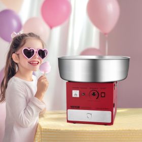 Commercial Cotton Candy Machine Sugar Floss Maker 1000W For Party Home Red (red: Red)