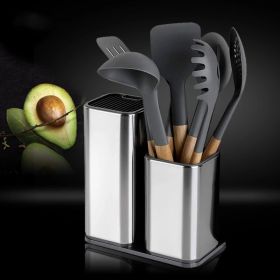 Creative Tool Holder Large Capacity Holder Multifunctional Kitchen Tool (red: A)
