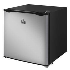 1.1 Cu.Ft Countertop Mini Freezer, Compact Upright Freezer with Removable Shelves, Silver (red: Silver-510x465x530 mm)