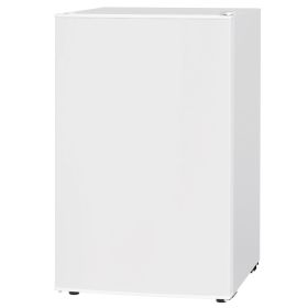 4.5 Cu.Ft Mini Fridge, Single Door Refrigerator with Freezer, Wheels, Adjustable Thermostat, Reversible Door, White (red: White-560x590x920 mm)