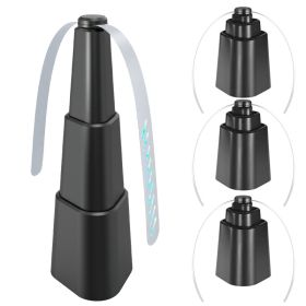 4Pcs Fly Repellent Fan For Summer Table Top Battery Powered Bug Deterrent Fan Hanging Food Fans For Party BBQ Picnic Camping (red: 4Pack)