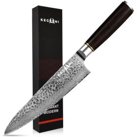 Kegani 8 Inch Japanese Chef Knife, 67 Layers Japanese VG10 Damascus Steel Chefs Knife, Professional Chef's Knife With Pakkawood Handle (red: Japanese Chef Knife)