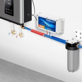 Electronic Water Descaler System Whole House Salt Free Descaler For Home (red: Blue)