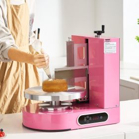 Cake Decorating Machine Cake Frosting Spreading For 4' To 12' Cake Pink (red: Pink)