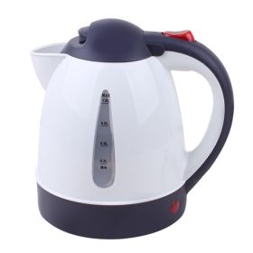 Portable Car Electric Kettle 1000ml Road Trip Travel Cigar Lighter Car Truck Heated Water Tea Coffee Kettle Auto Shut Off 150W (red: Default)