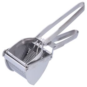 Potato Rice Milling Machine Portable High Hardness Detachable Lever Action Potato Rice Milling Machine (red: Default)